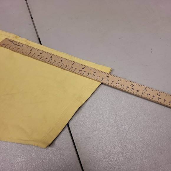 Pluma USA Heavyweight Cotton T-Shirt Mens XL Yellow Short Sleeve Tee Shirt - Picture 10 of 10